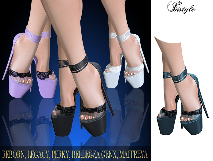 IPROMO!!InStyle -HEELS Lera Lace Beryusa