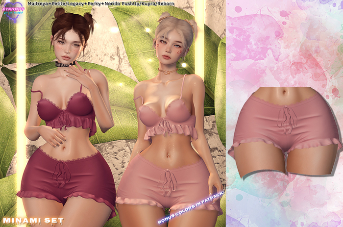 [Eternus] Minami Shorts Pink