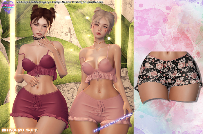 [Eternus] Minami Shorts Flowers