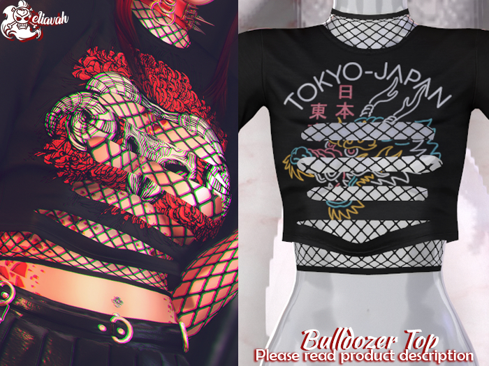 Eliavah ~ Bulldozer Top [BLACK TOKYO2]