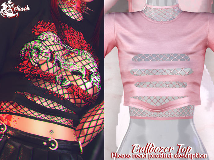 Eliavah ~ Bulldozer Top [ROSEGOLD]