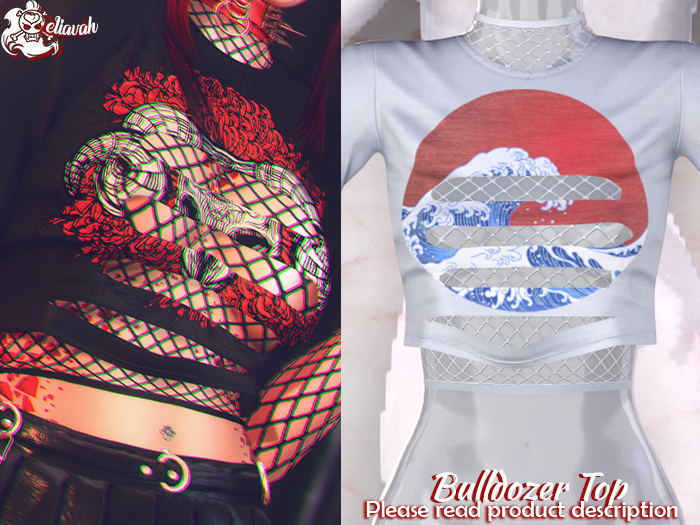 Eliavah ~ Bulldozer Top [WHITE WAVE]