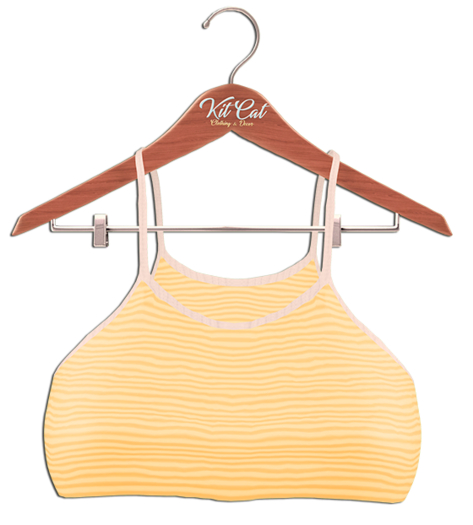 KitCat - Crush Crop Tank Lemon