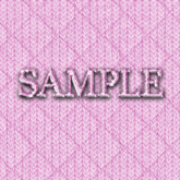 Zoy Texture [ Diamond Knitting 02 ] Seamless - Light Pink