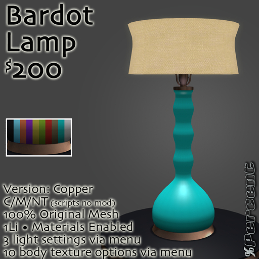 %Bardot Lamp *MESH* (3Set) DeliveryBox