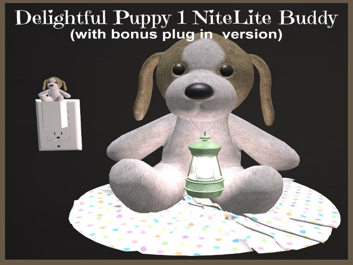 Delightful Puppy 1 NiteLite Buddy