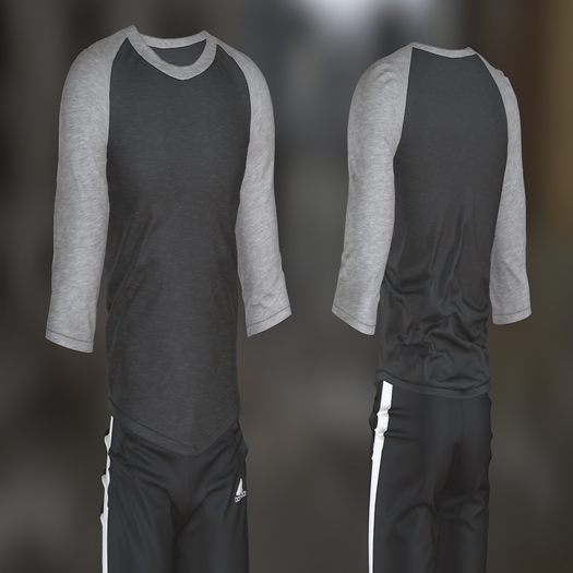 LTD - Baseball Tee - Grey - Legacy - WEAR ME