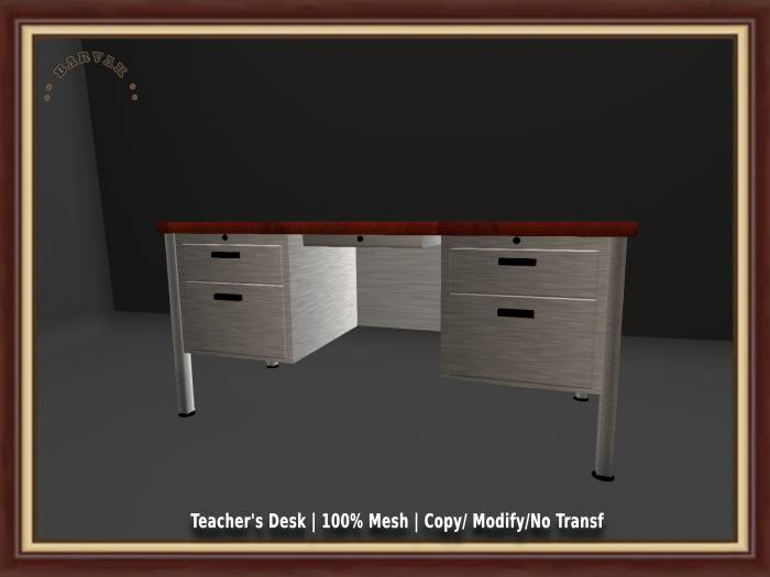 BARVAK - Teacher's desk - Decoration