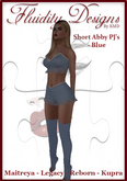 KMD Shorts Abby PJ's Blue