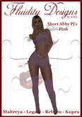 KMD Shorts Abby PJ's Pink