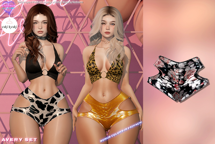 [Eternus] Avery Shorts Flowers