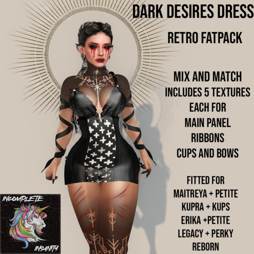 Incomplete Insanity : Dark Desires - Retro Fatpack
