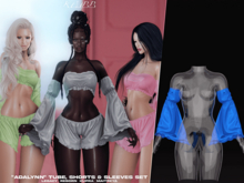 #Klubb "Adalynn" Sleeves [Pretty Poison]