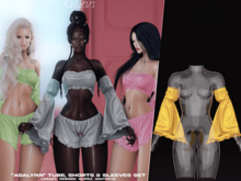 #Klubb "Adalynn" Sleeves [Dandelion]