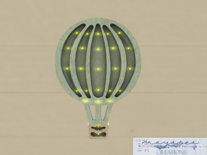 Light Decor Hot Air Balloon ♥