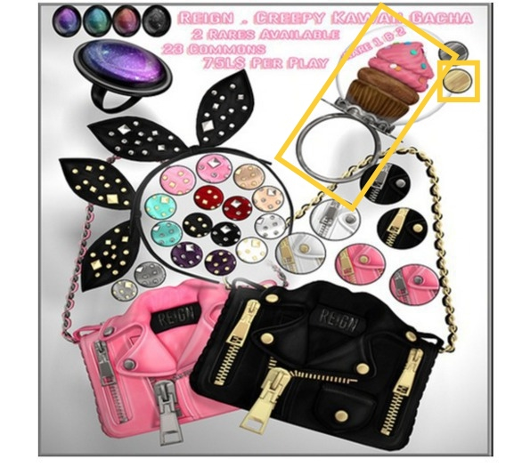 REIGN.- My Little Cupcake Ring- Gold RARE