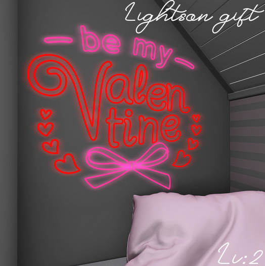 *Lightson* My valentine