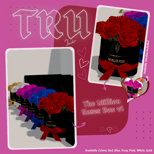 $ TRU TM Roses Box 1 - Pink