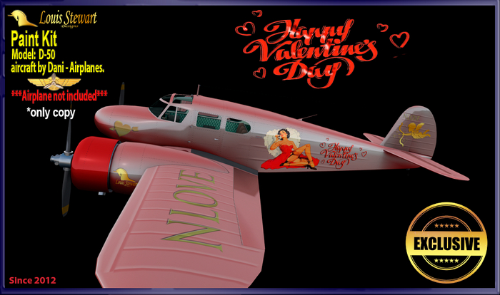 Paint D-50 (Happy Valentine's Day)