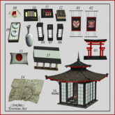 16 ::InkMe:: Toyotomi Set RARE