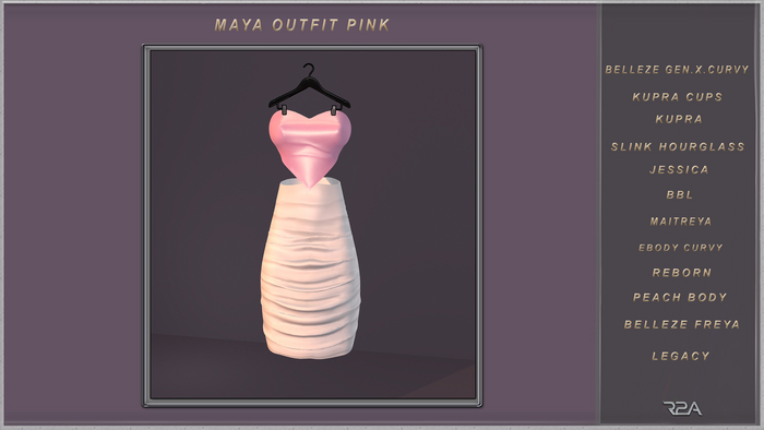 R2A-MAYA OUTFIT PINK
