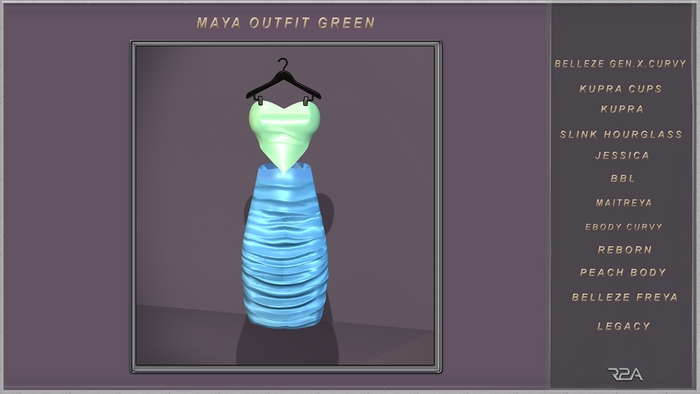R2A-MAYA OUTFIT GREEN