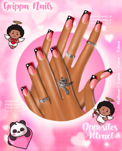 Grippa Shorties:: Opposites Attract Set
