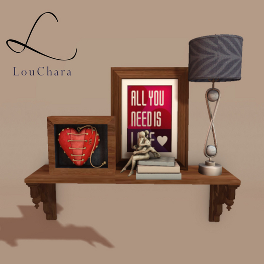 LouChara All You Need Is Shelf 