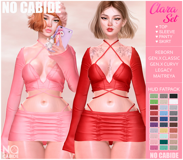 No Cabide :: Clara Set [HUD]