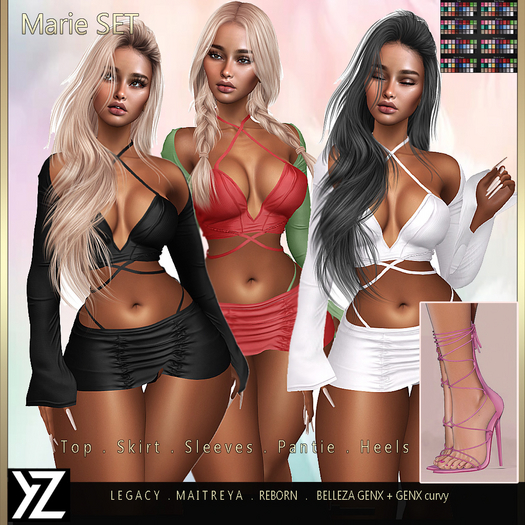 .:-->> YELIZ <<--:.  *MARIE Set* - HUD -