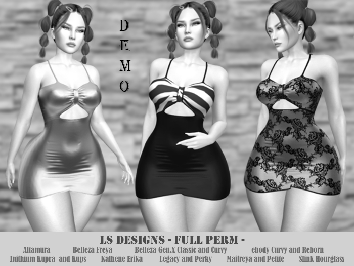[LS] - DRESS 0027 DEMO - FULL PERM