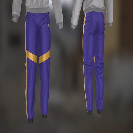 LTD - Track Pants - Purple/Gold - Legacy - WEAR ME