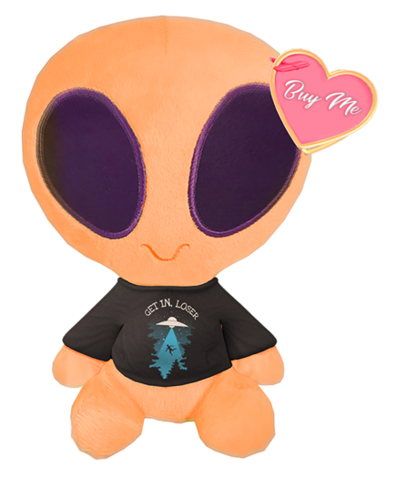 KitCat - Alien Plush (Orange)