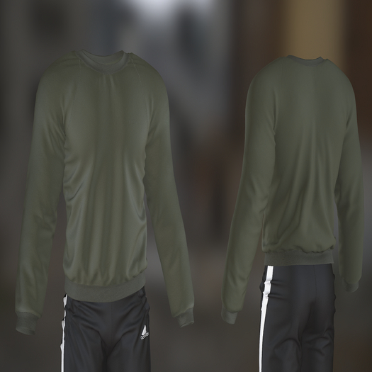 LTD - Crewneck Olive - Legacy - WEAR ME