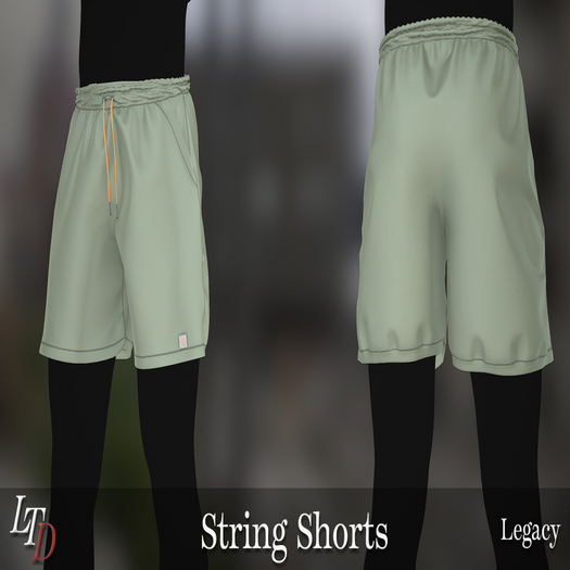 LTD - String Shorts - Olive - WEAR ME