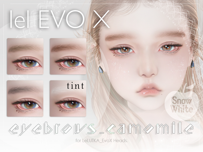 ::SnowWhite:: eyebrows_camomile_LeLUTKA_EvoX