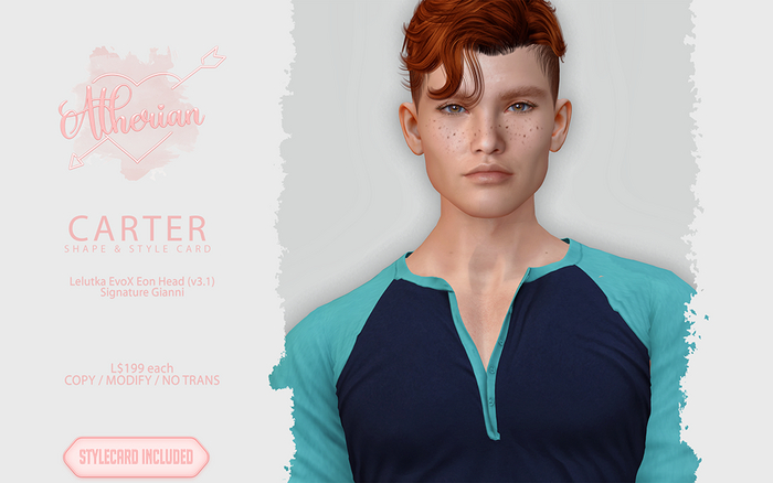 Second Life Marketplace - {Atherian} Carter Shape