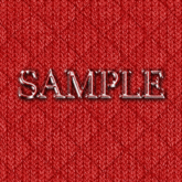 Zoy Texture [ Diamond Knitting 03 ] Seamless - Red