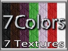 Zoy Texture [ Diamond Knitting 03 ] Seamless - 7 Colors