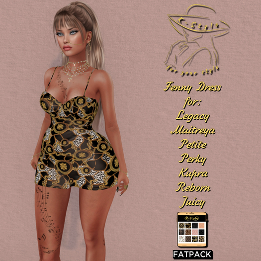 [K-Style] FENNY DRESS #FATPACK9