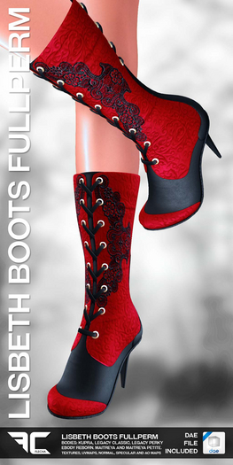 FLECHA Lisbeth Boots Fullperm