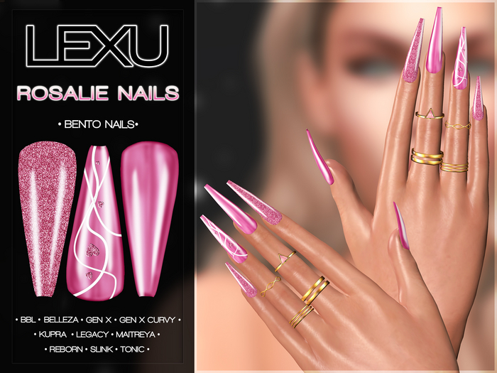 LEXU - ROSALIE NAILS 50% off >>promo<<