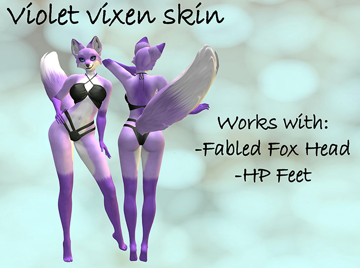 Violet Skin Fabled Fox Vixen
