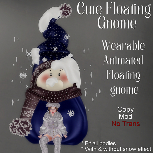 * Cute Floating Gnome * Free Demo *