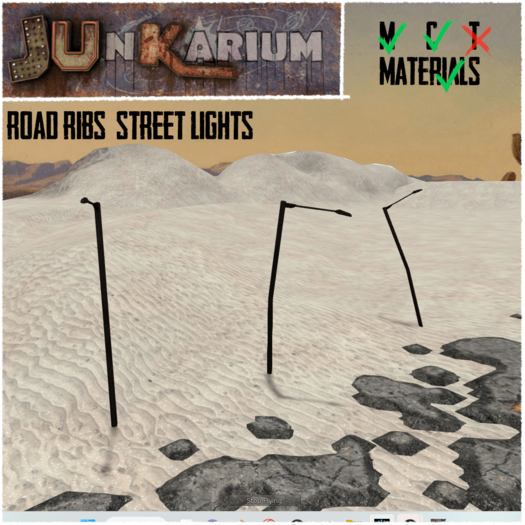 Junkarium: Road Ribs (Street Lights)