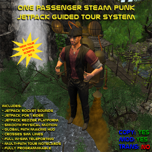 Steam Punk Jetpack Guided Tour