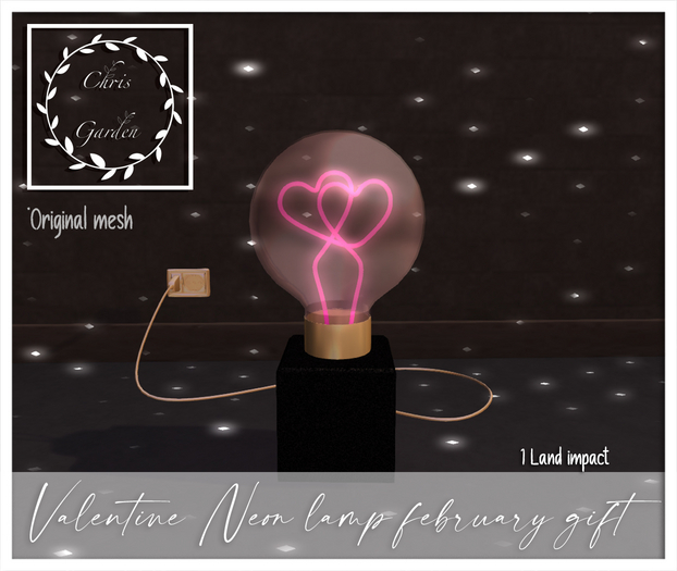 C*Valentine Neon Lamp February gift
