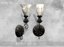 -DRD- November Corridor - Sconce