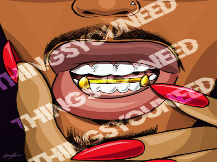 His Grill Canvas
