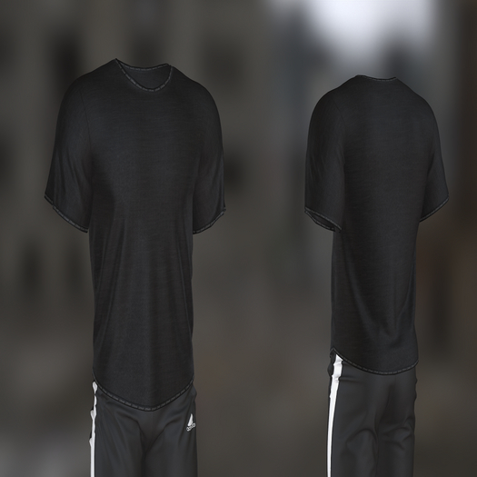 LTD - Piped Tee - Black - Legacy - WEAR ME